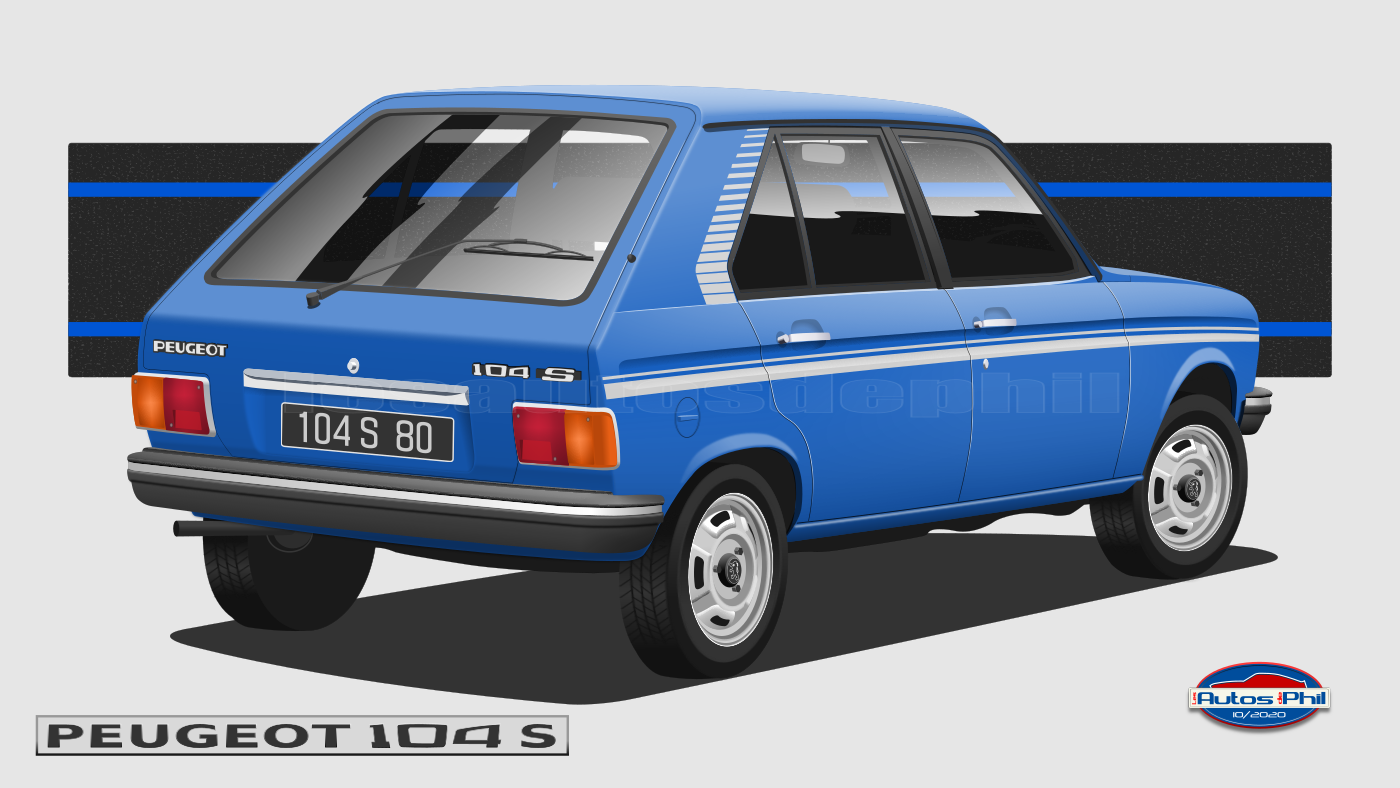 Peugeot 104 Berline, style sérieux et conception moderne – Les ...